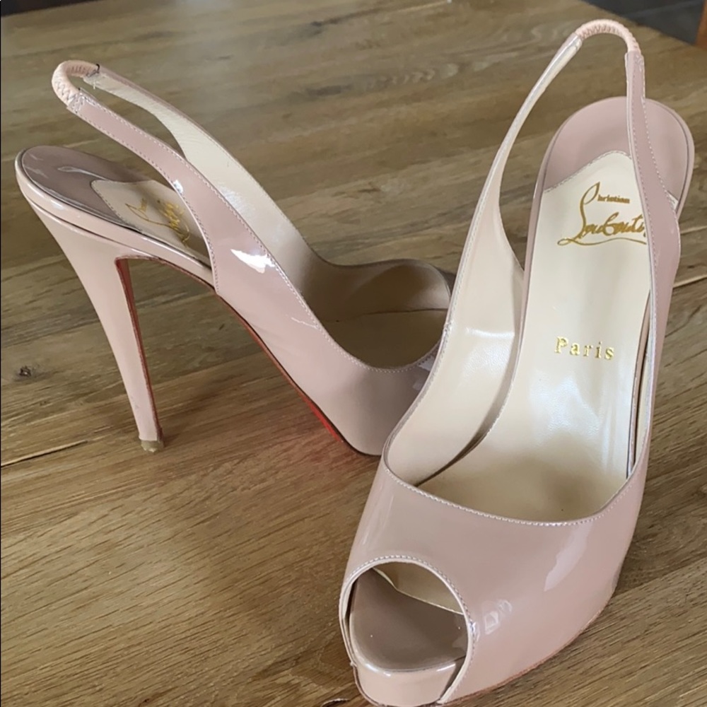 CHRISTIAN LOUBOUTIN N°prive 120 Patent Leather